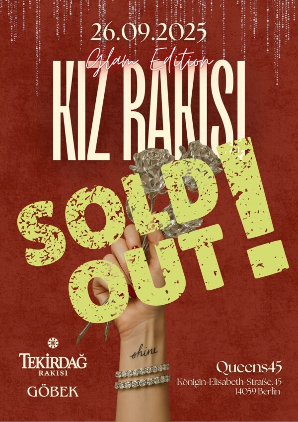 Sold Out Kız Rakısı Tek Kişilik Yemekli Tam Bilet