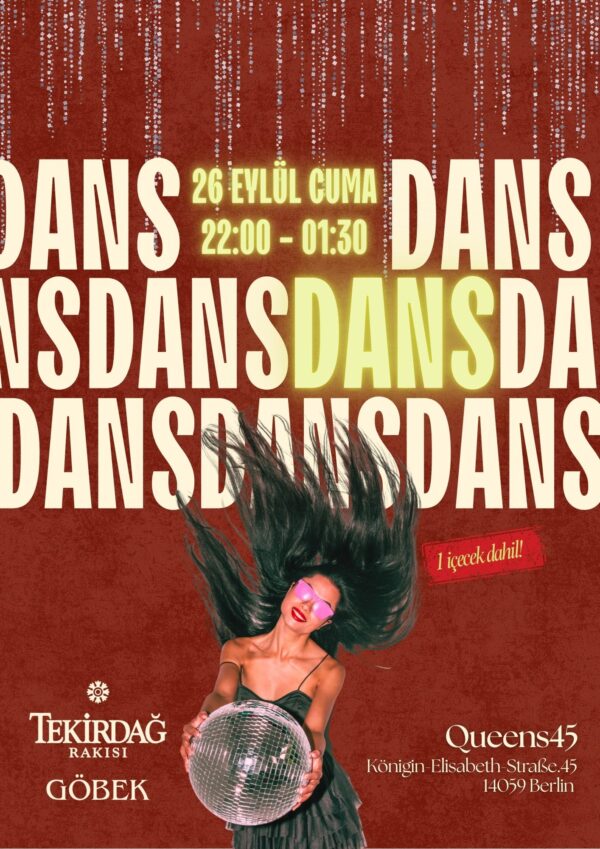 Kız Rakısı Glam Dans Kız Rakısı 22:00 Girişli / Dans Bileti